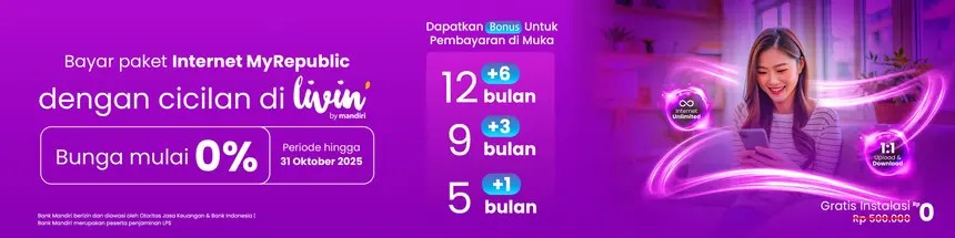Promo Cicilan MyRepublic